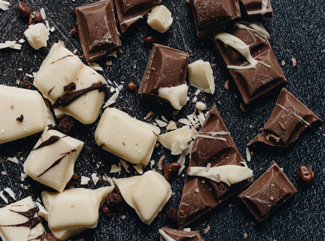 taste testing chocolate